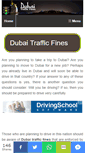 Mobile Screenshot of dubaitrafficfines.net